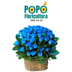 Buquê de Rosas Azul