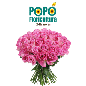 Buquê de Rosas Cor de Rosa