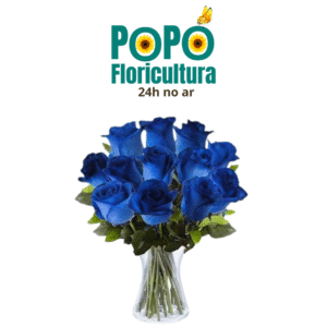 Buquê de Rosas Azul