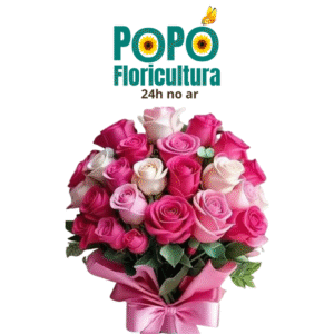 Buquê de Rosas Cor de Rosa