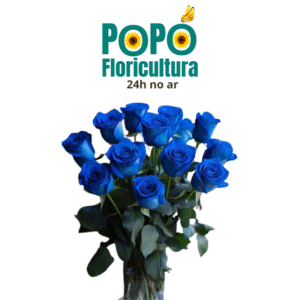 Buquê de Rosas Azul