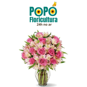 Buquê de Rosas Cor de Rosa