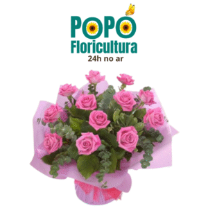 Buquê de Rosas Cor de Rosa