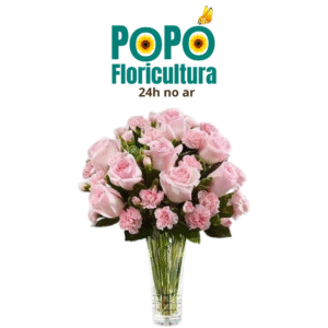Buquê de Rosas Cor de Rosa