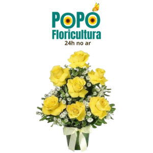 Buquê de Rosas Amarela