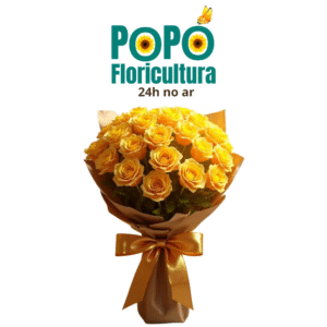 Buquê de Rosas Amarela