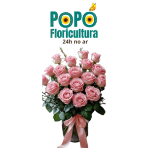 Buquê de Rosas Cor de Rosa