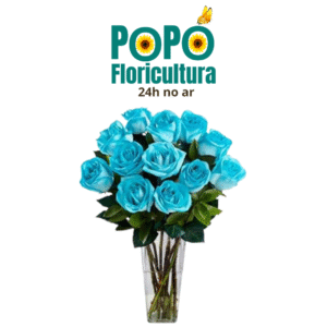 Buquê de Rosas Azul