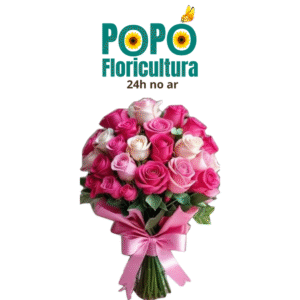 Buquê de Rosas Cor de Rosa