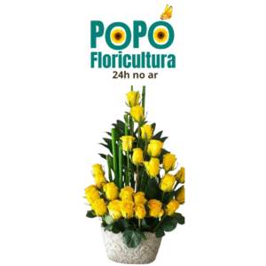 Buquê de Rosas Amarela