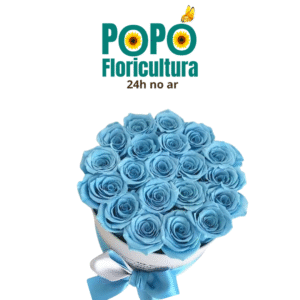Buquê de Rosas Azul