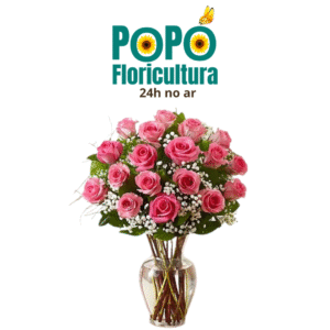 Buquê de Rosas Cor de Rosa