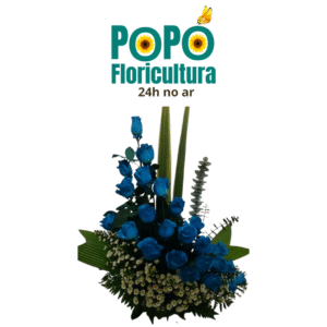 Buquê de Rosas Azul