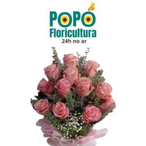Buquê de Rosas Cor de Rosa