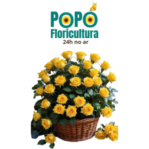 Buquê de Rosas Amarela