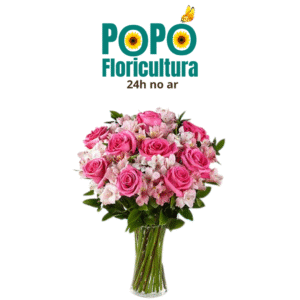 Buquê de Rosas Cor de Rosa