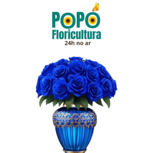 Buquê de Rosas Azul