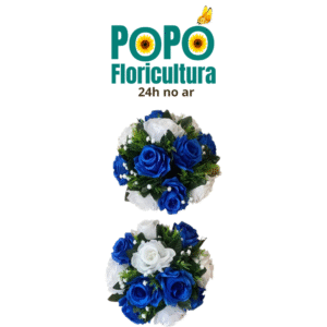 Buquê de Rosas Azul