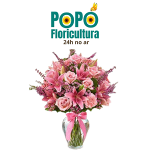 Buquê de Rosas Cor de Rosa