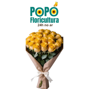 Buquê de Rosas Amarela