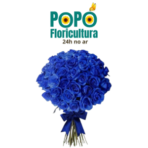 Buquê de Rosas Azul