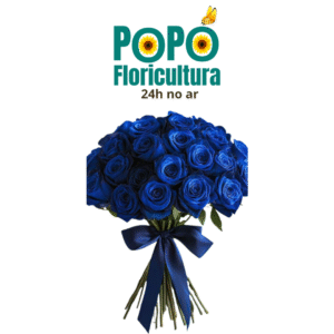 Buquê de Rosas Azul