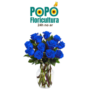 Buquê de Rosas Azul