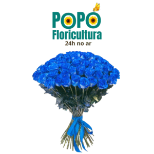 Buquê de Rosas Azul