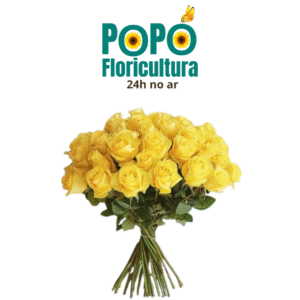 Buquê de Rosas Amarela