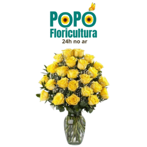 Buquê de Rosas Amarela