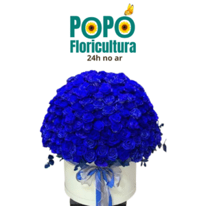 Buquê de Rosas Azul