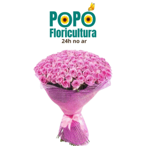Buquê de Rosas Cor de Rosa